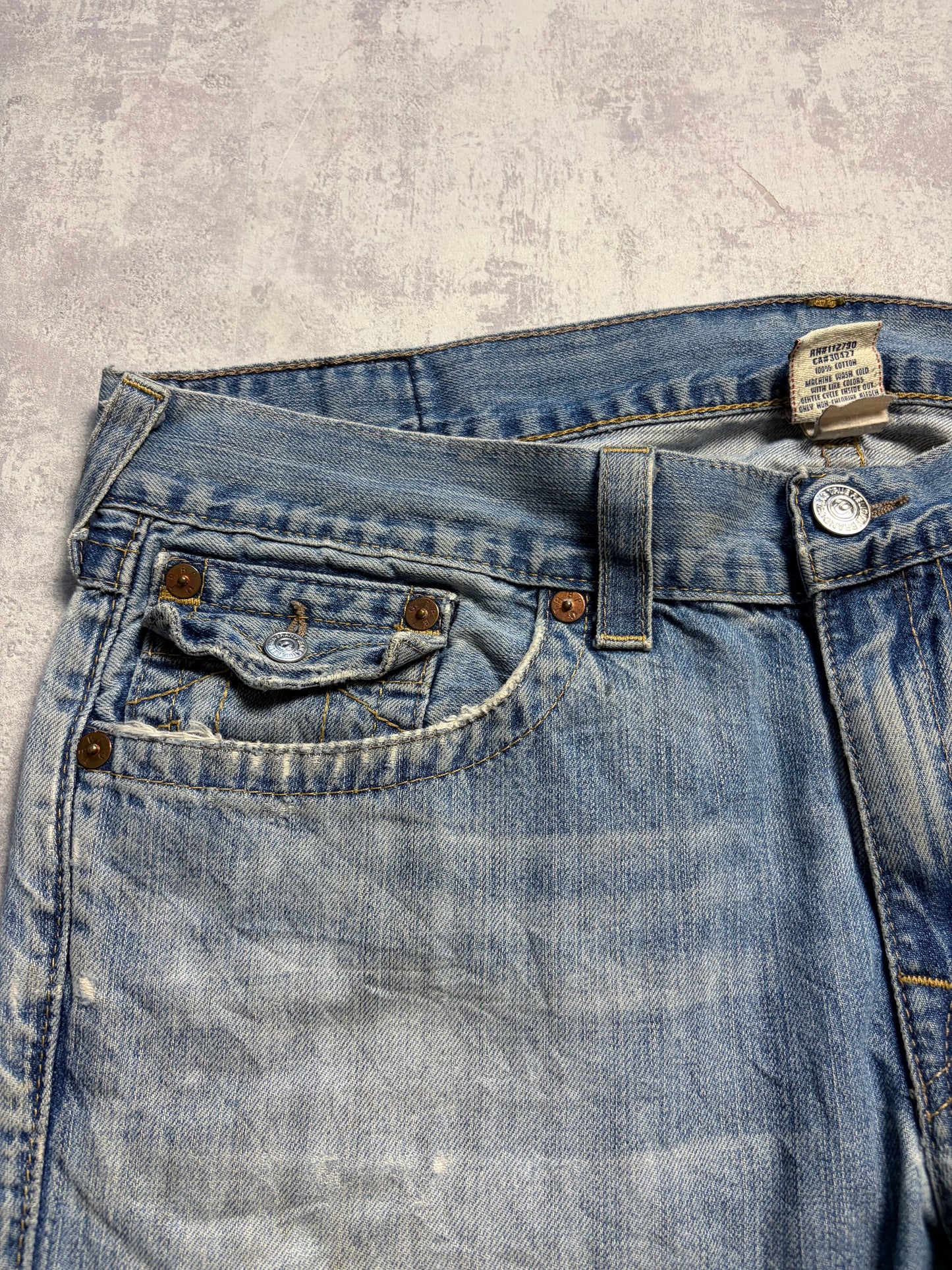 True Religion Straight Denim Jeans (XL)