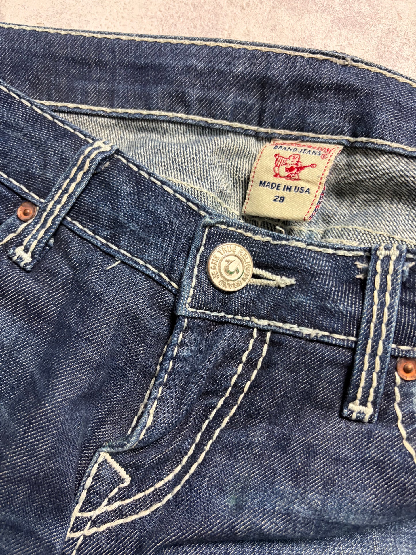 True Religion Straight Denim Jeans (S)