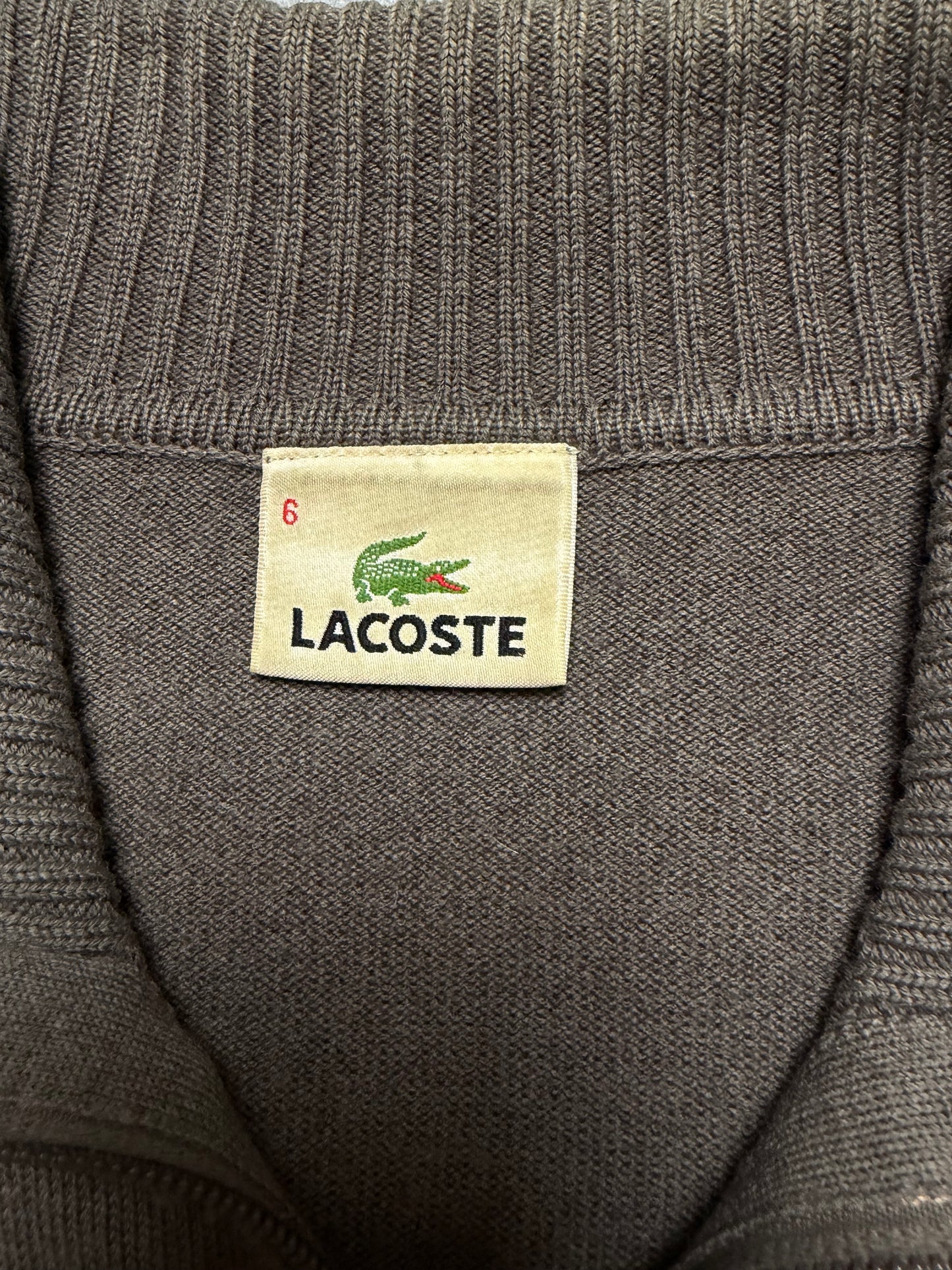 Lacoste Zipper Pullover (L)