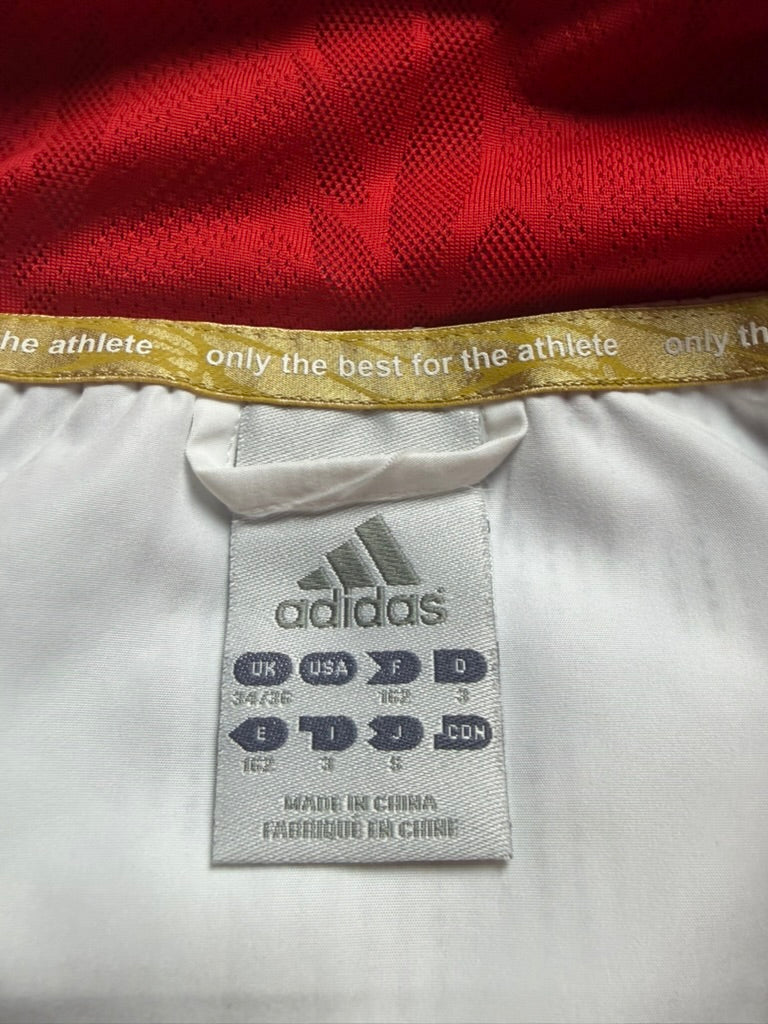 Vintage 2000s Adidas Trackjacket with Backprint France Edition (M)