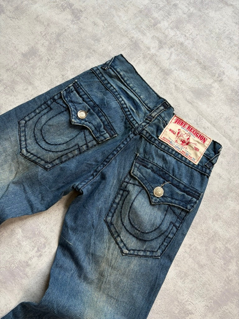 Vintage True Religion Flared/Bootcut Fit Denim Jeans (M)