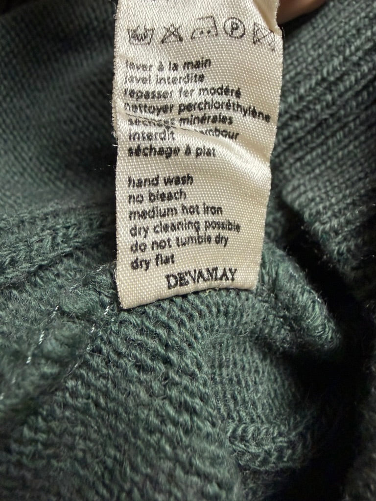 Vintage 2000s Lacoste Sweater Cable Knitwear (XL)