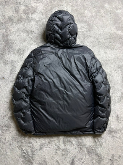 Blauer USA Down Puffer Jacket 2000s Grey Black (S)