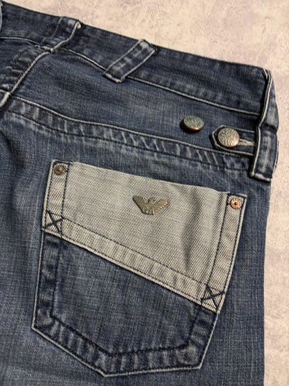 Vintage 2000s Armani Jeans Straight Fit Jeans (M)