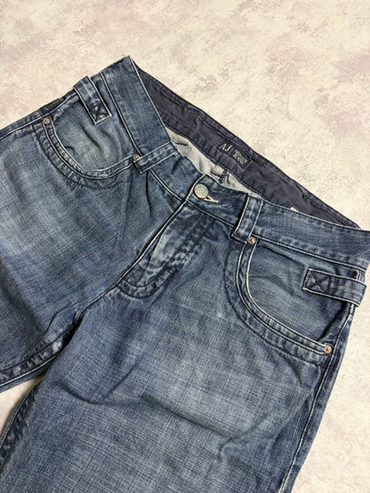 Vintage 2000s Armani Jeans Straight Fit Jeans (M)