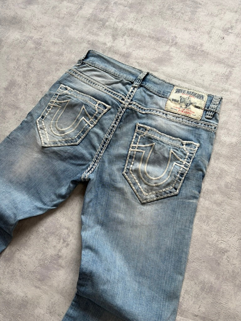 Vintage True Religion Straight Fit Denim Jeans (M)