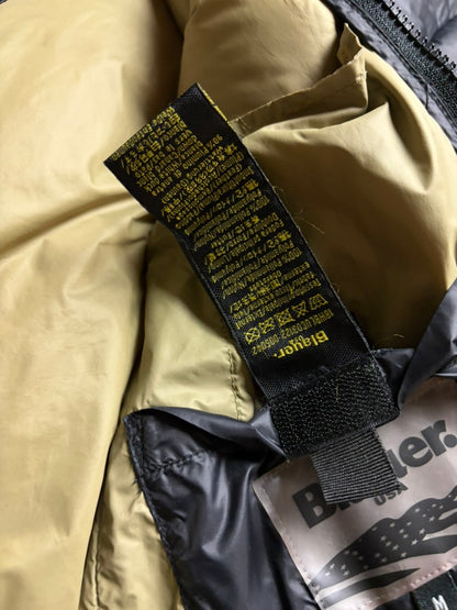 Blauer USA Down Puffer Jacket 2000s Grey Black (S)