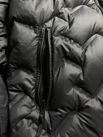 Blauer USA Down Puffer Jacket 2000s Grey Black (S)