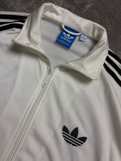 Vintage Adidas Originals Firebird Trackjacket White (L)