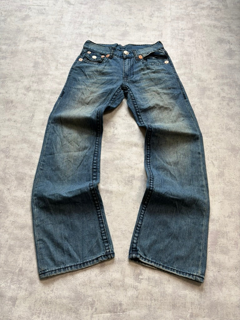 Vintage True Religion Flared/Bootcut Fit Denim Jeans (M)