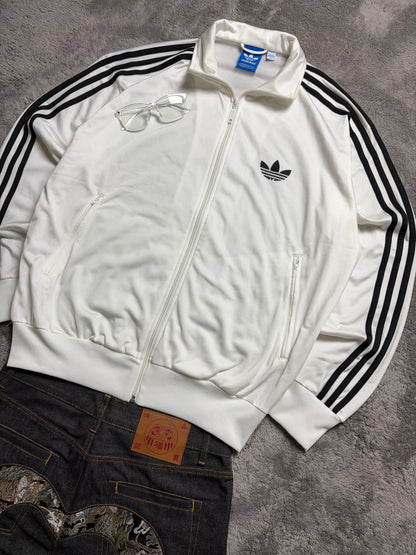 Vintage Adidas Originals Firebird Trackjacket White (L)
