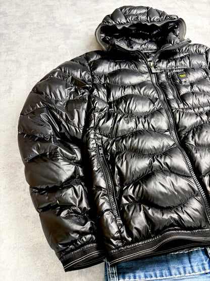 Blauer USA Puffer Jacket Shiny Black (S)