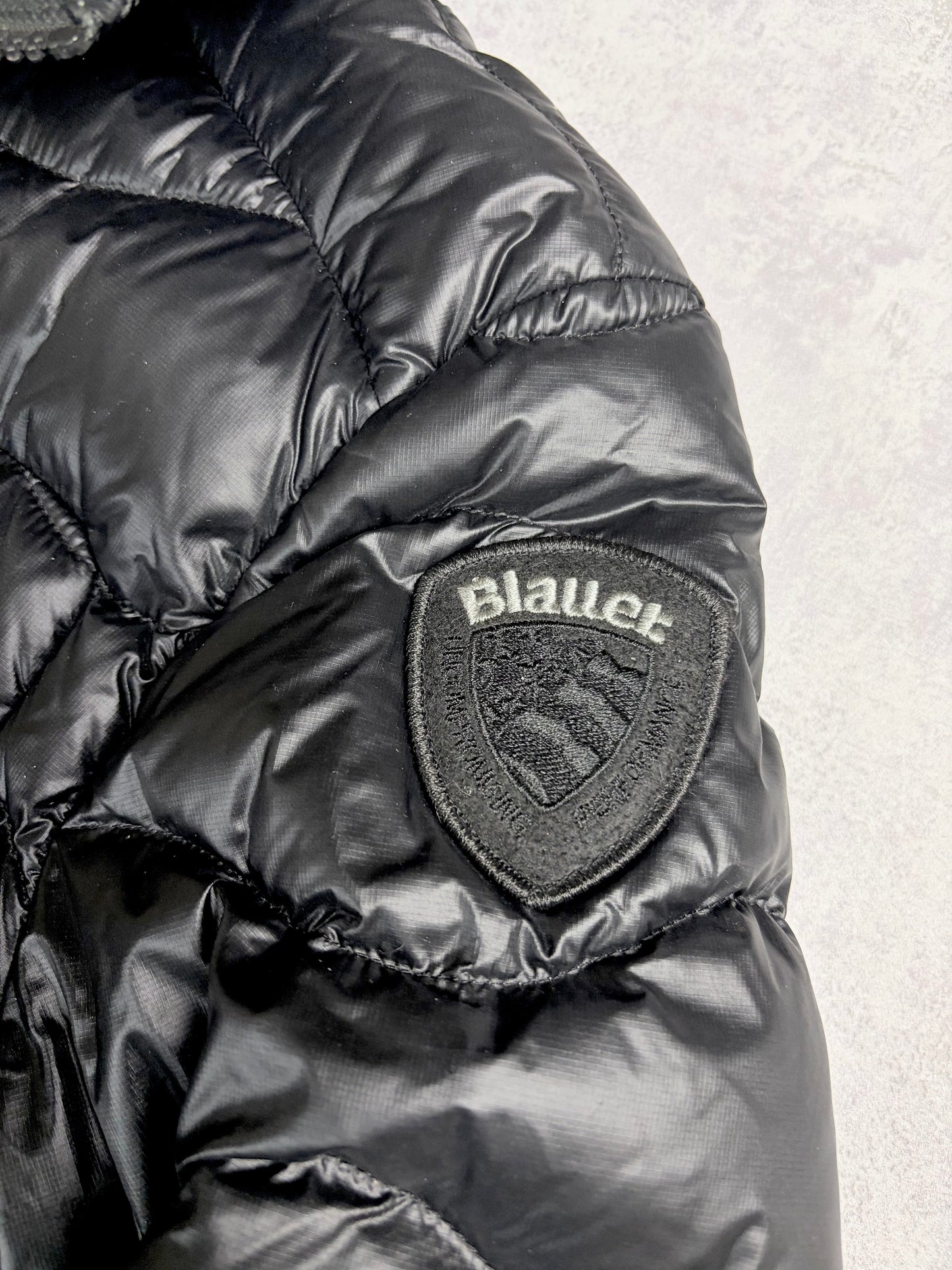 Blauer USA Puffer Jacket Shiny Black (S)
