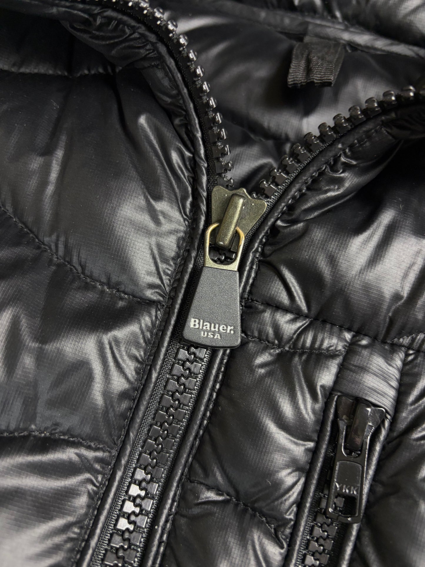 Blauer USA Puffer Jacket Shiny Black (S)
