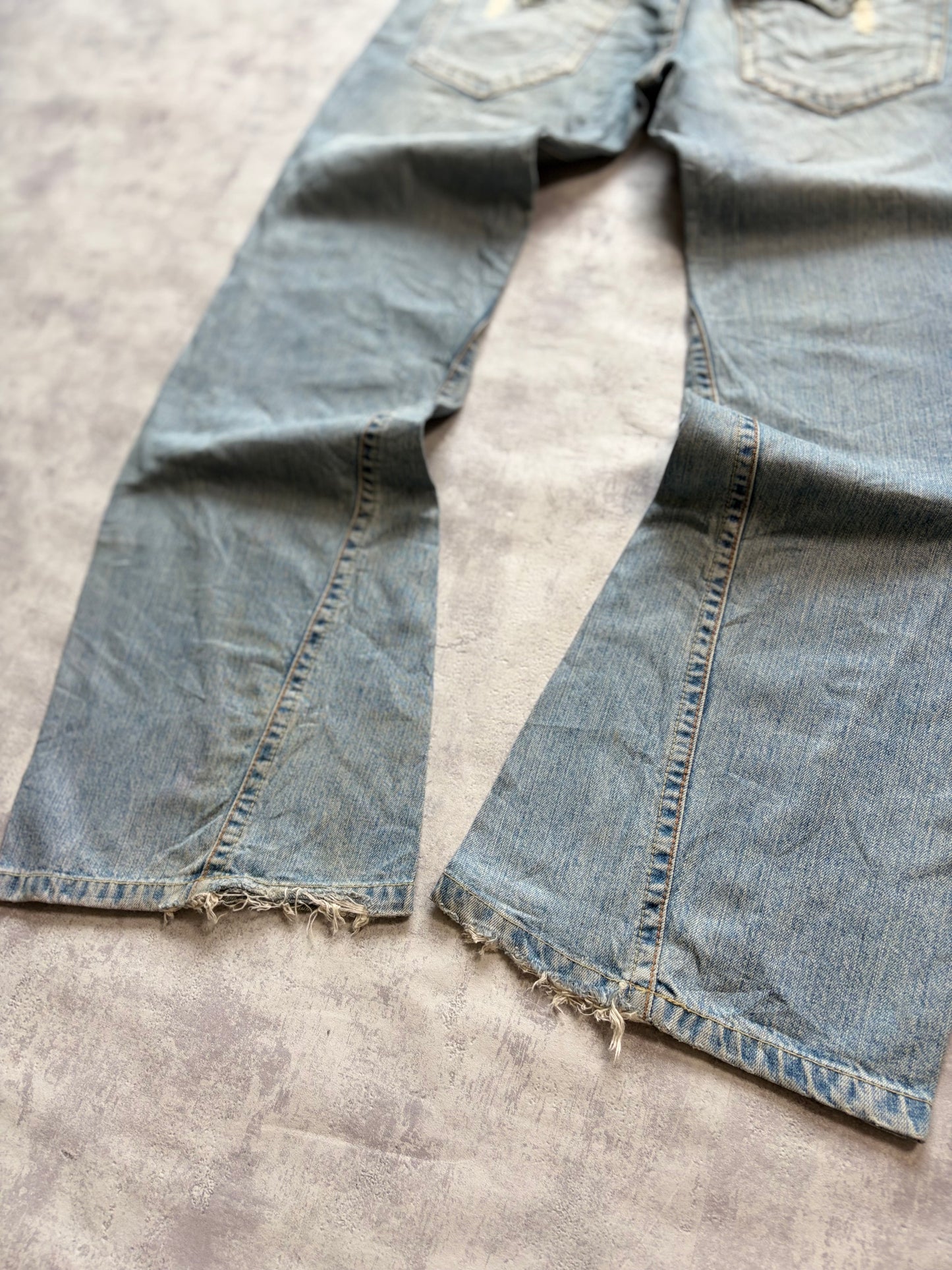 Vintage True Religion Flared/Bootcut Fit Denim Jeans (M)
