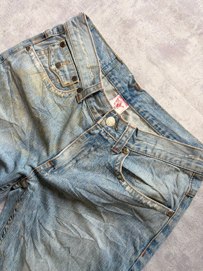 Vintage True Religion Flared/Bootcut Fit Denim Jeans (M)