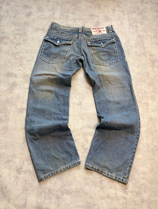 Vintage True Religion Straight/Bootcut Denim Jeans (L)