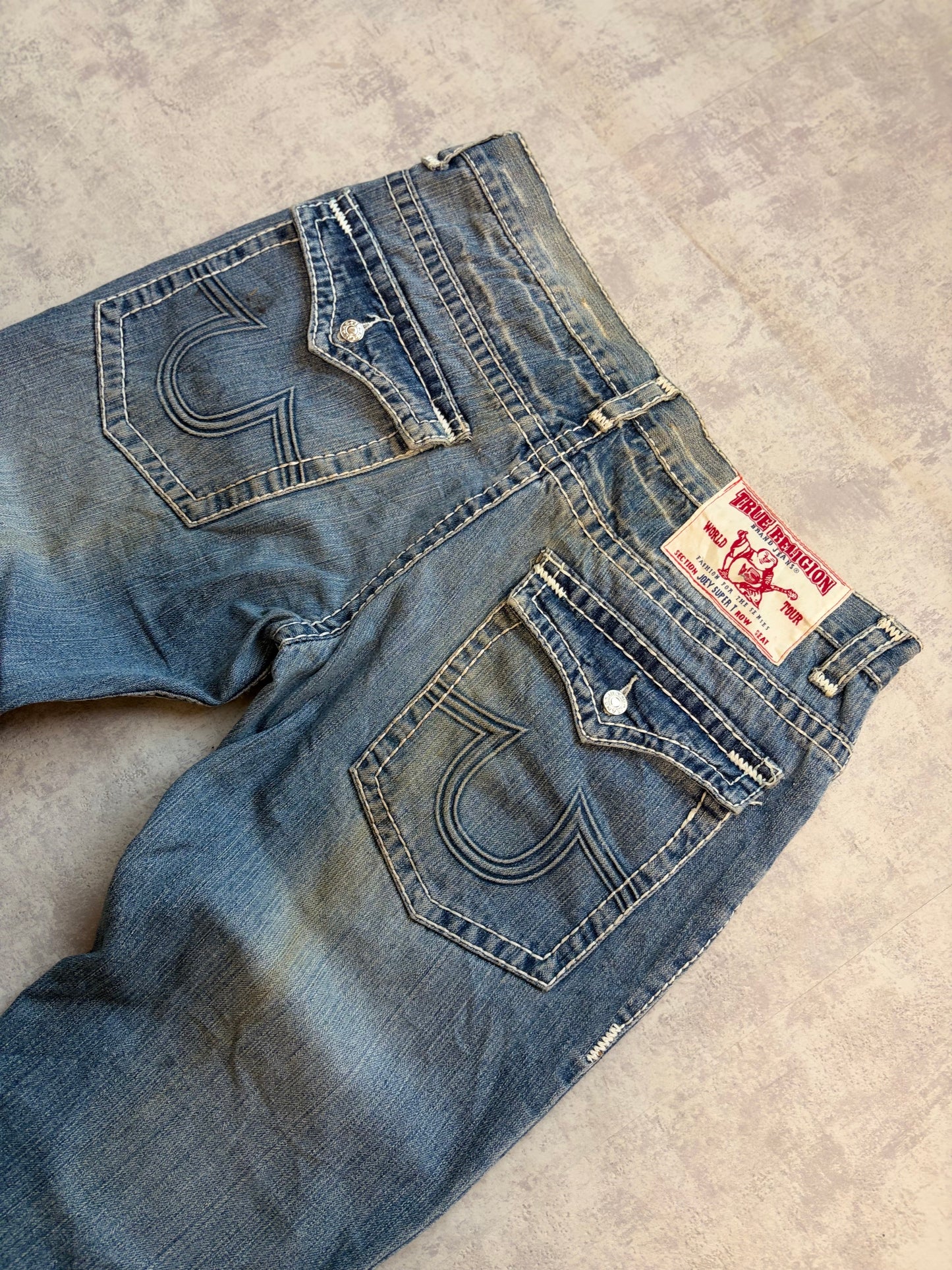 Vintage True Religion Straight/Bootcut Denim Jeans (L)