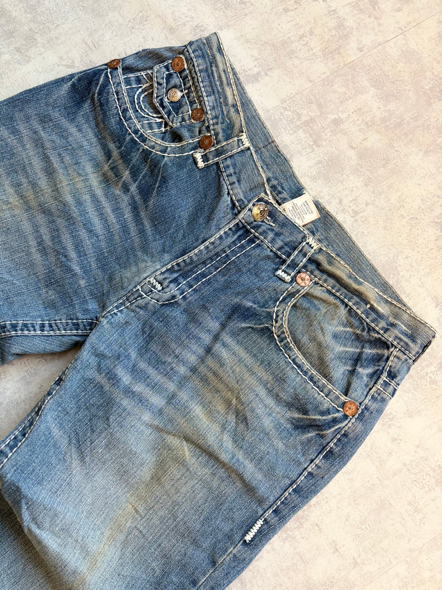 Vintage True Religion Straight/Bootcut Denim Jeans (L)