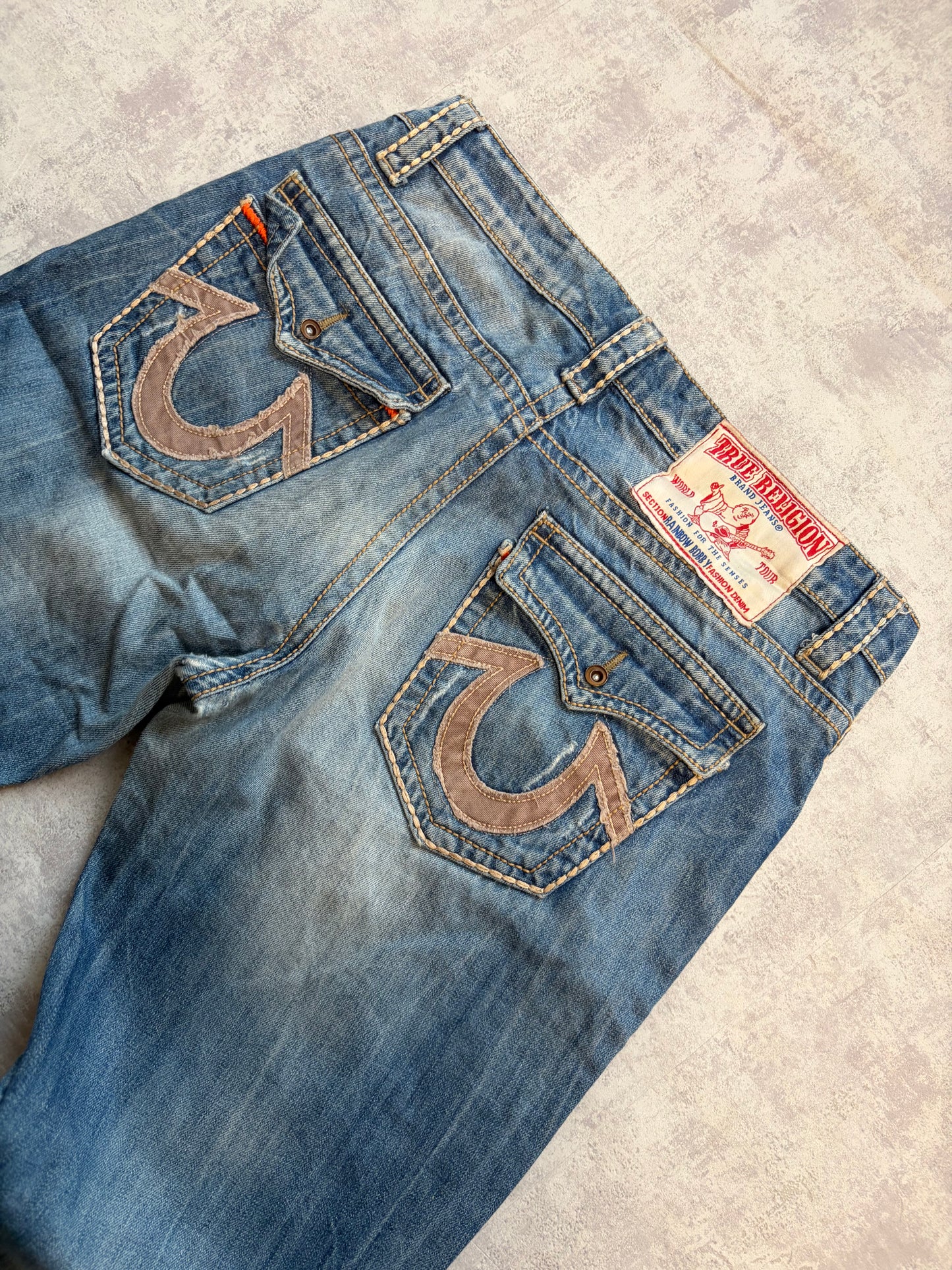 Vintage True Religion Straight/Bootcut Denim Jeans (M)