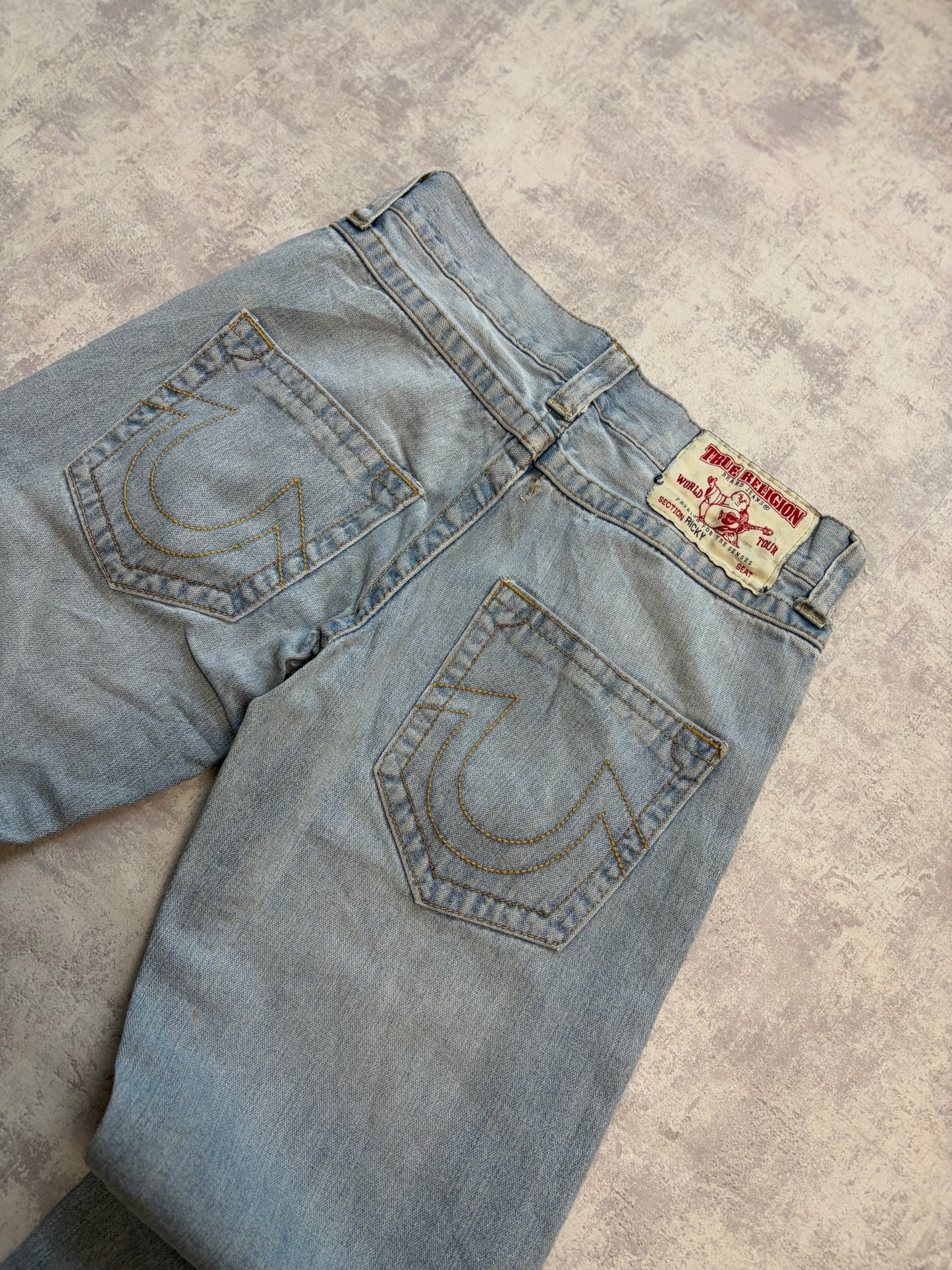 Vintage True Religion Straight Denim Jeans (S/M)