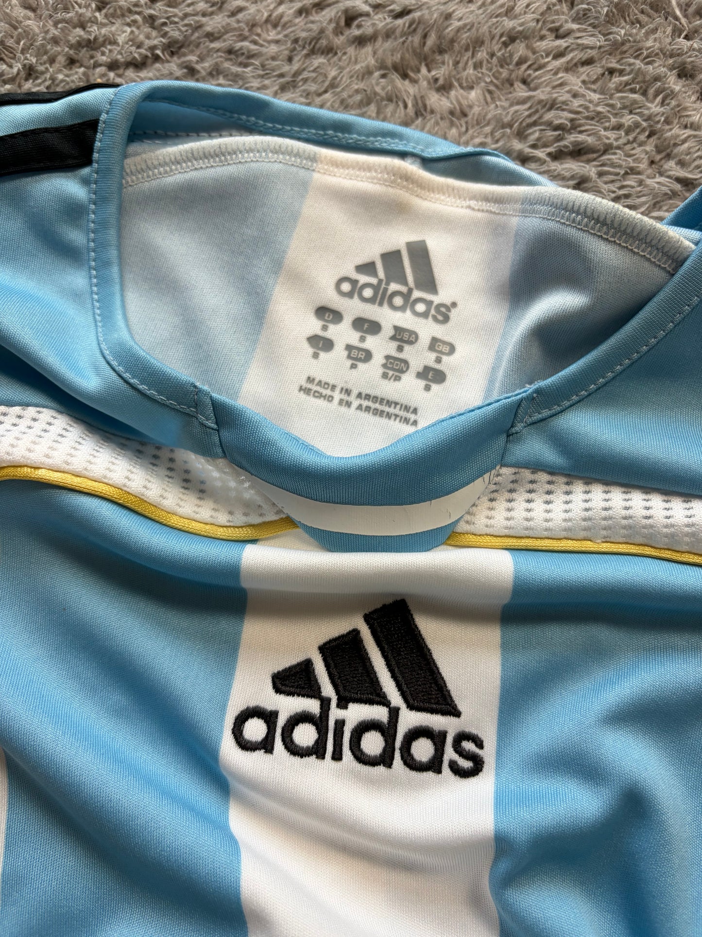 Vintage Adidas Argentinien Heim  Home Trikot (S)