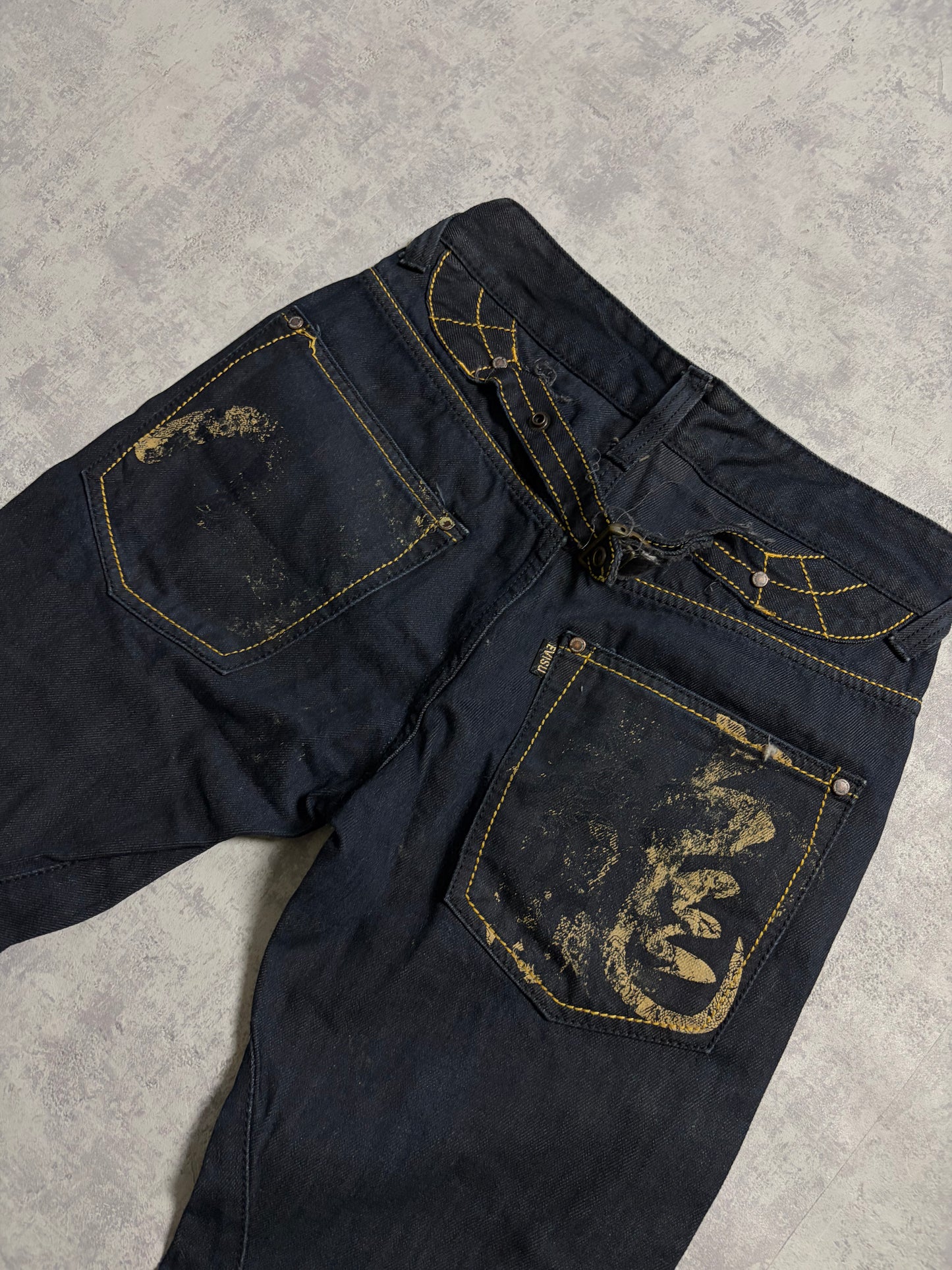 Vintage Evisu Straight Fit Jeans (S)