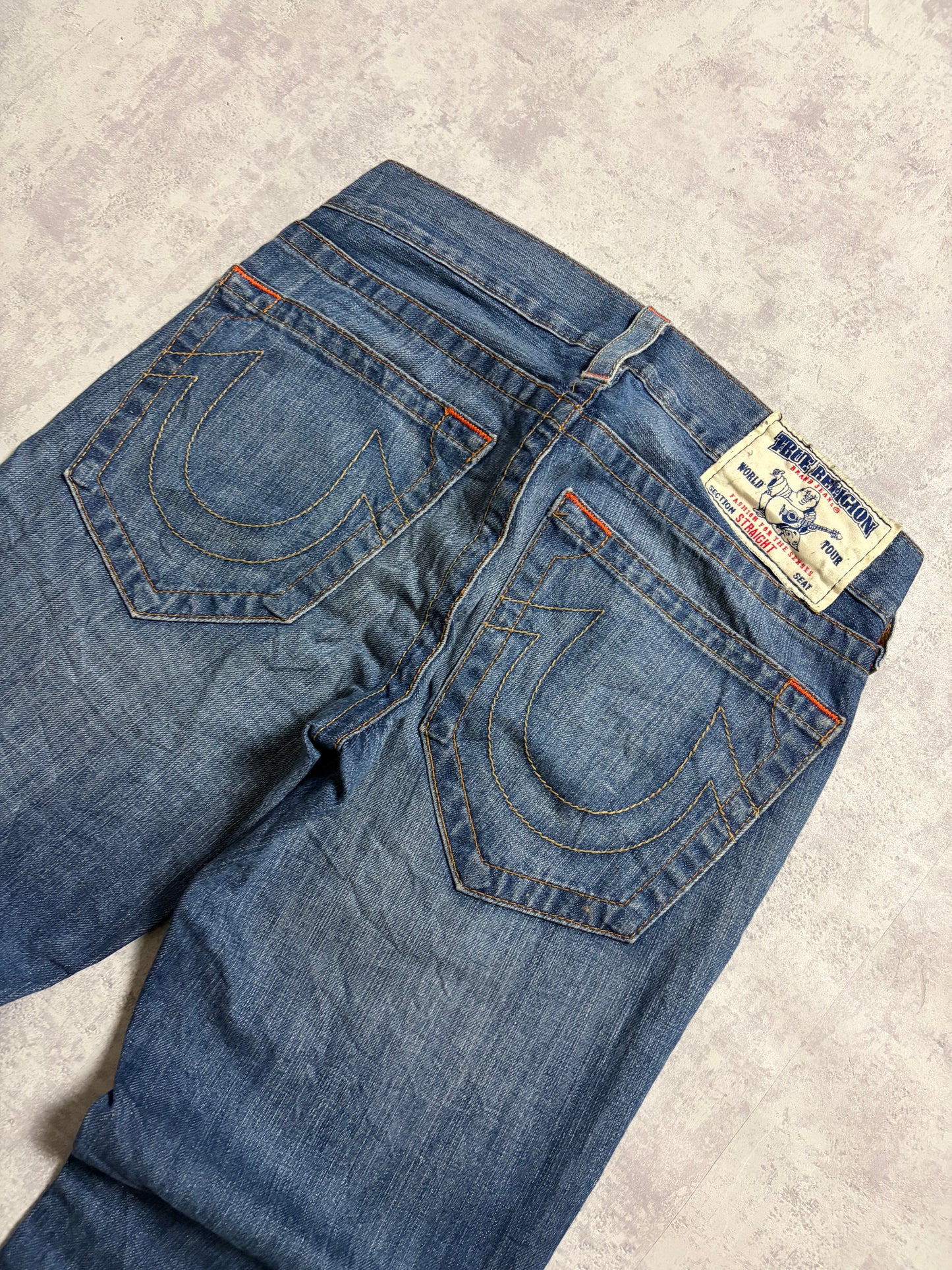 Vintage True Religion Straight Denim Jeans (S/M)