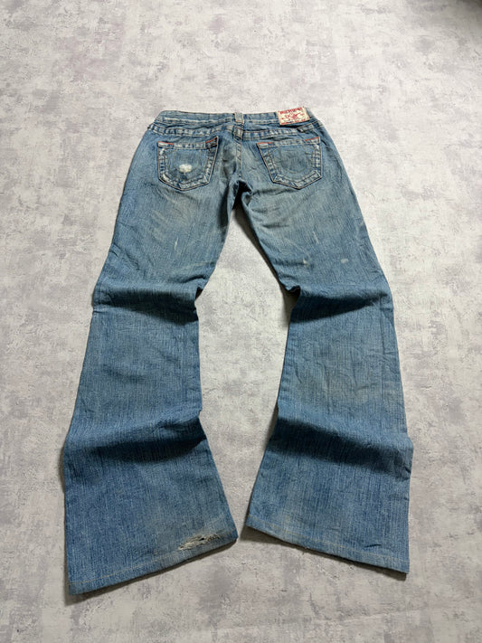 Vintage True Religion Straight Bootcut Denim Jeans (S/M)