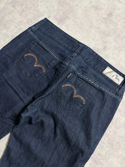 Vintage Evisu Straight Boootcut Fit Jeans (S)