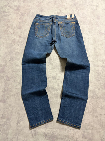 Vintage True Religion Straight Slim Fit Denim Jeans (S/M)