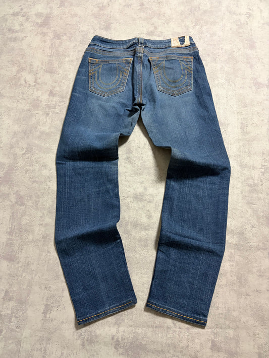 Vintage True Religion Straight Slim Fit Denim Jeans (S/M)