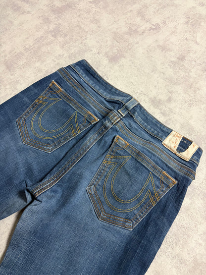 Vintage True Religion Straight Slim Fit Denim Jeans (S/M)