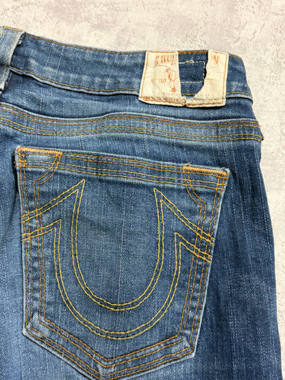Vintage True Religion Straight Slim Fit Denim Jeans (S/M)