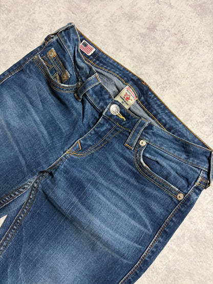 Vintage True Religion Straight Slim Fit Denim Jeans (S/M)
