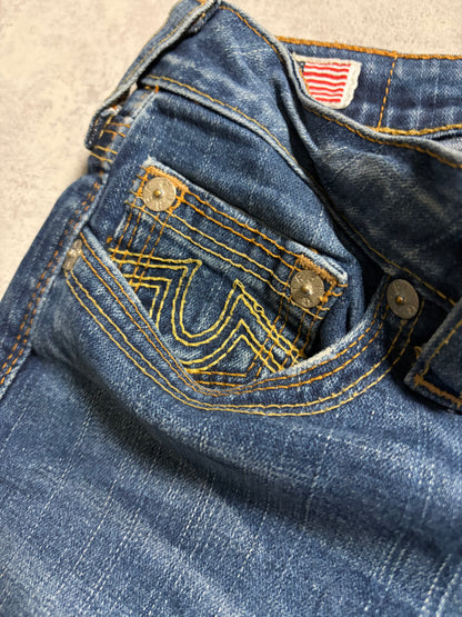 Vintage True Religion Straight Slim Fit Denim Jeans (S/M)