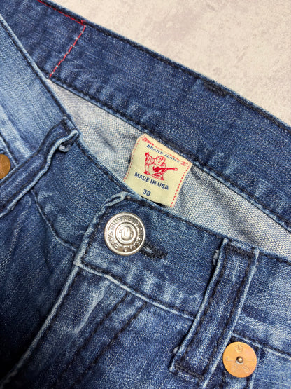 True Religion Rainbow Billy Straight Bootcut Denim Jeans (L)