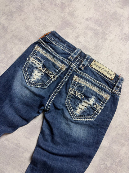 Vintage Rock Revival Jovie Bootcut Fit Jeans (XS/S)