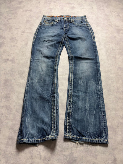 Vintage Rock Revival Calden Straight Fit Jeans (M)