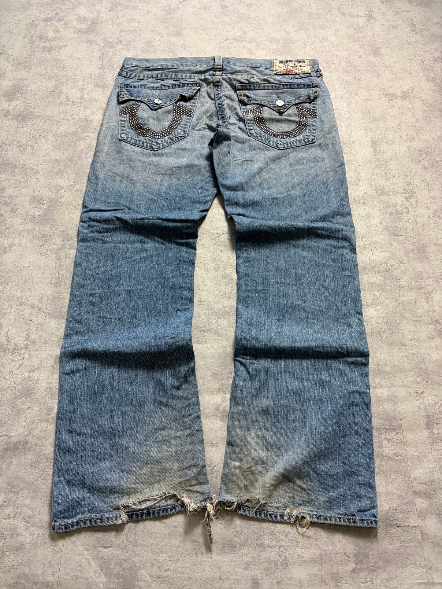 True Religion Straight Denim Jeans (XL)