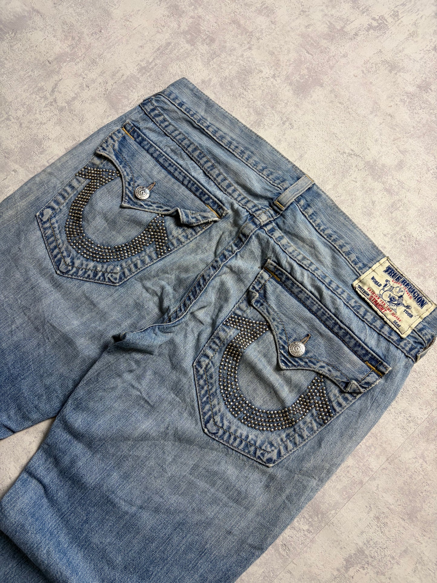 True Religion Straight Denim Jeans (XL)