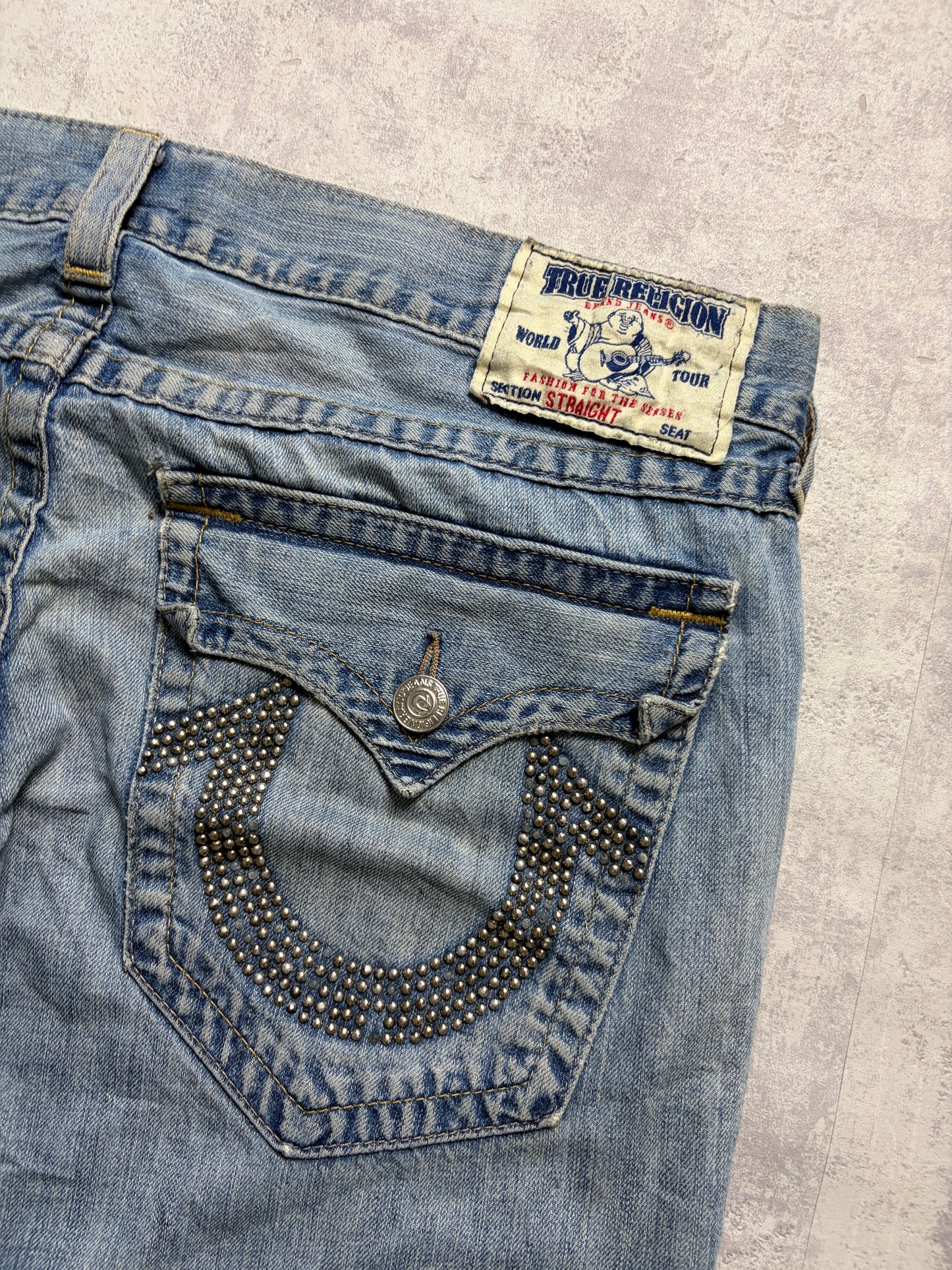 True Religion Straight Denim Jeans (XL)