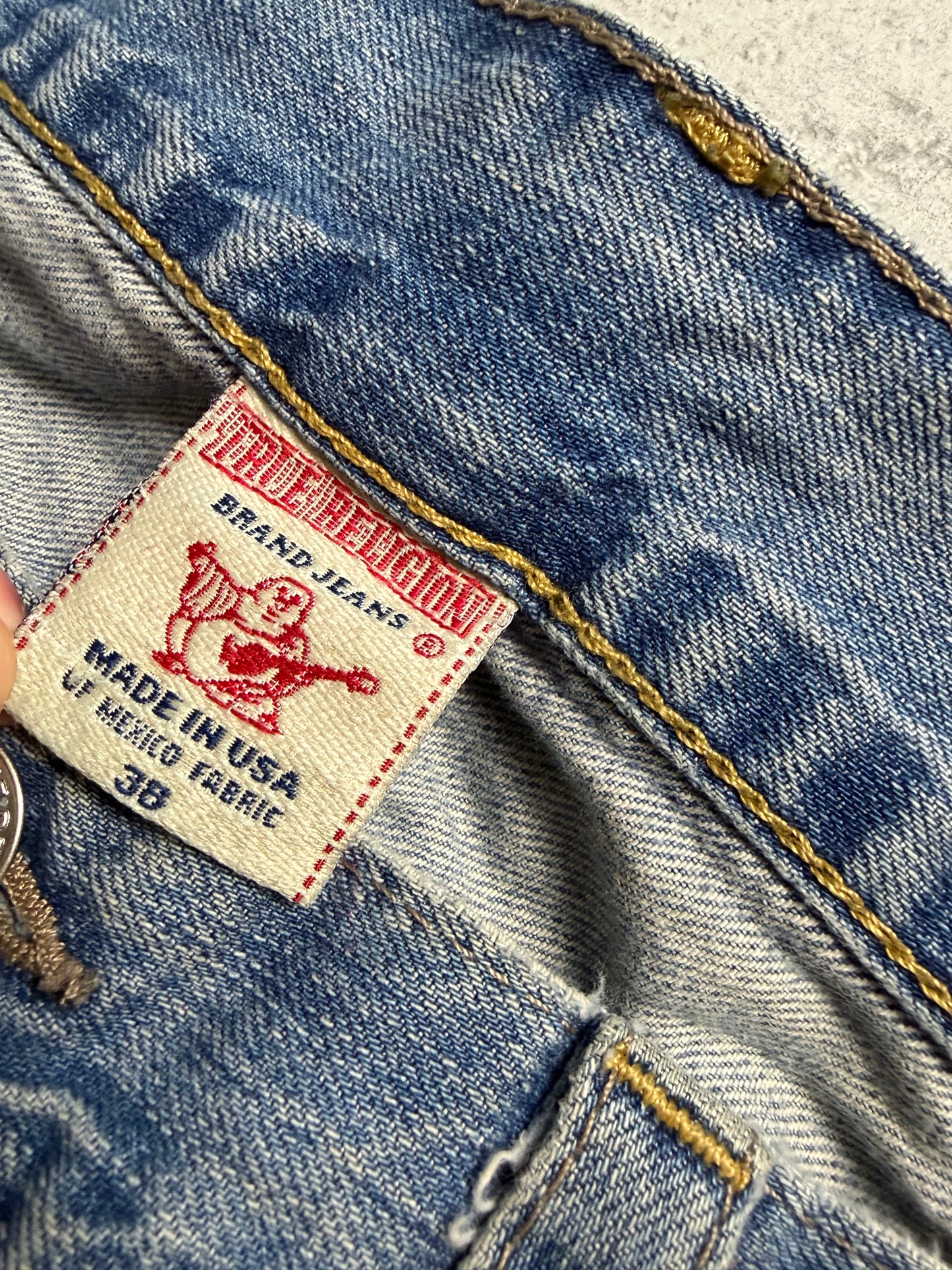 True Religion Straight Denim Jeans (XL)