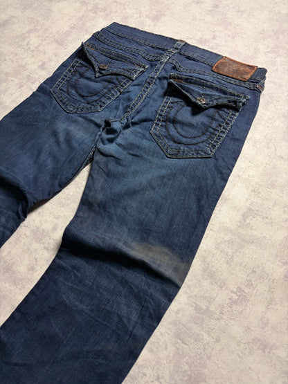True Religion Ricky Super T Straight Bootcut Denim Jeans (L)