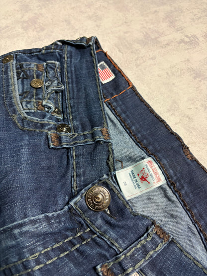True Religion Ricky Super T Straight Bootcut Denim Jeans (L)