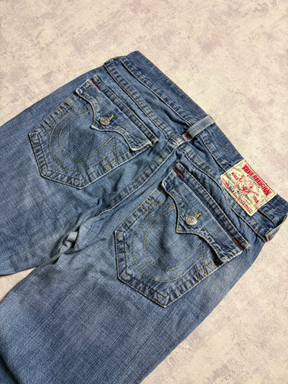 True Religion Ricky Straight Bootcut Denim Jeans (M)