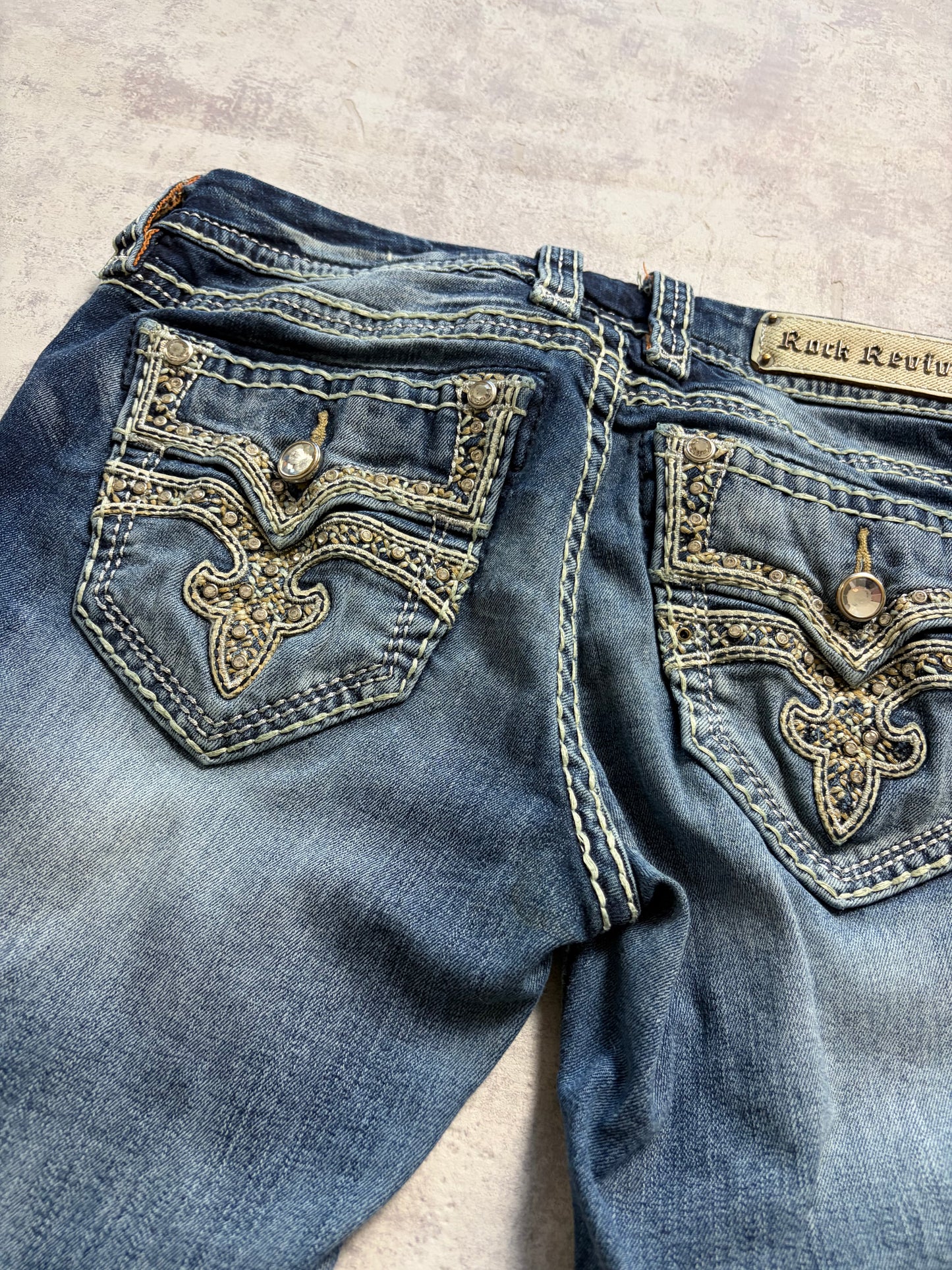 Vintage Rock Revival Ligeia Bootcut Fit Jeans (S)
