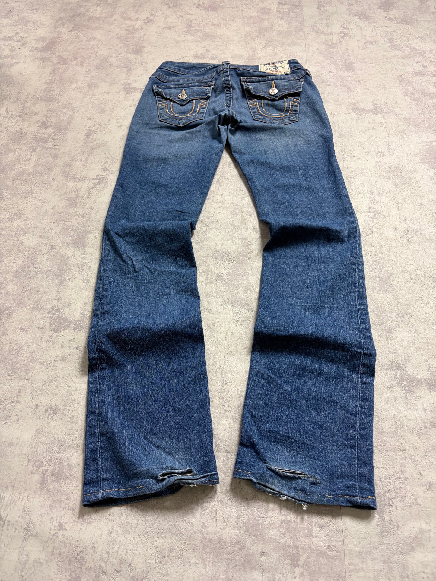 True Religion Straight Bootcut Denim Jeans (S)
