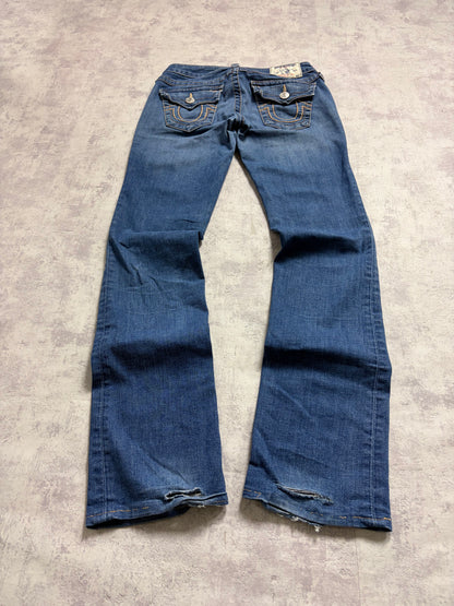 True Religion Straight Bootcut Denim Jeans (S)