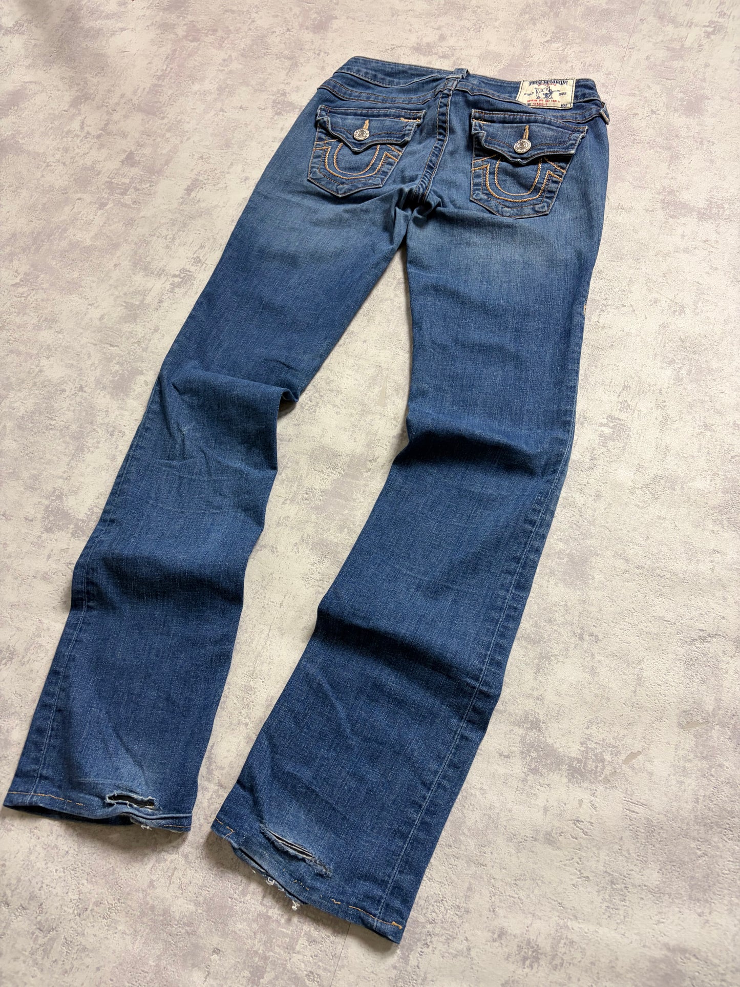 True Religion Straight Bootcut Denim Jeans (S)